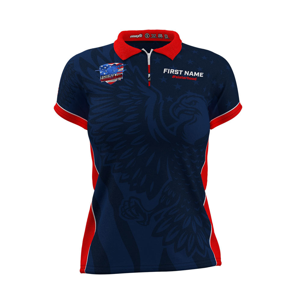 A Girl & a Gun Ladies Shooting Jersey Maxt Sportswear