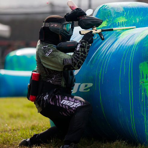 Elite Paintball Joggers - Nemesis Stripes Gray