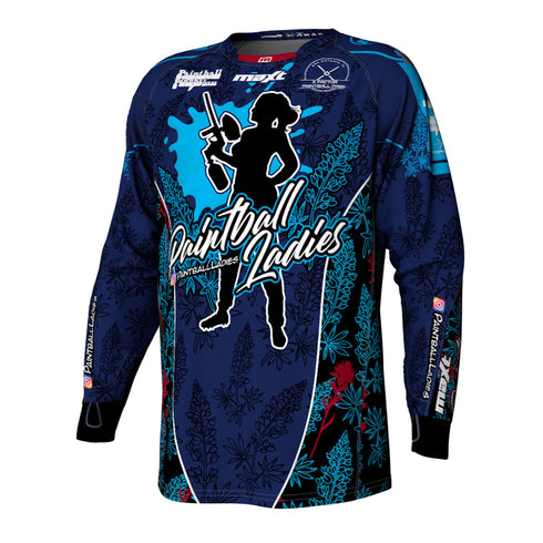 Paintball Ladies 2025 Bluebonnet Strike Paintball Jersey