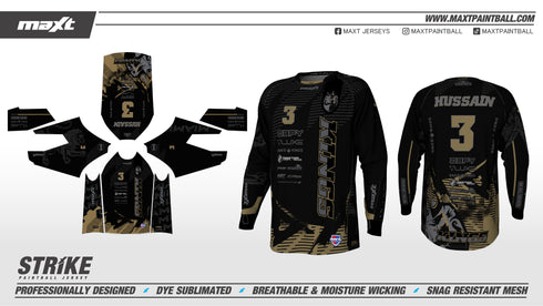 Miami Kings - NXL Las Vegas Home Paintball Jersey - MAXT AirStrike