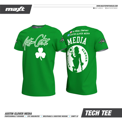 Austin Glover Media - Boston Luck - Maxt Tech Tee