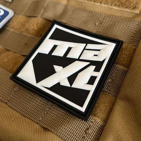 Maxt Stacked Logo 3 Inch Velcro Patch