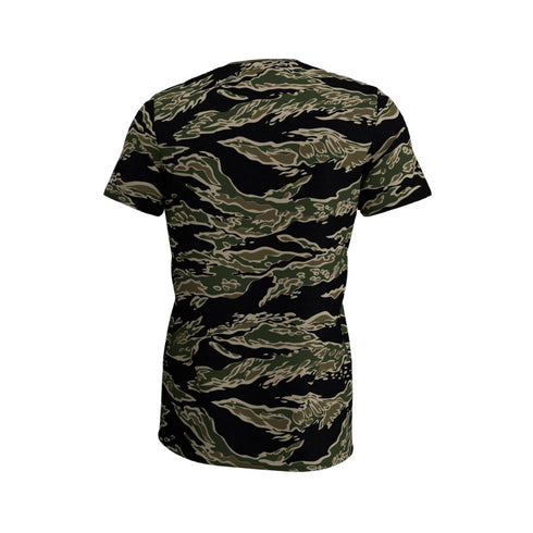 Tech Tee - Tigerstripe Maxt Red