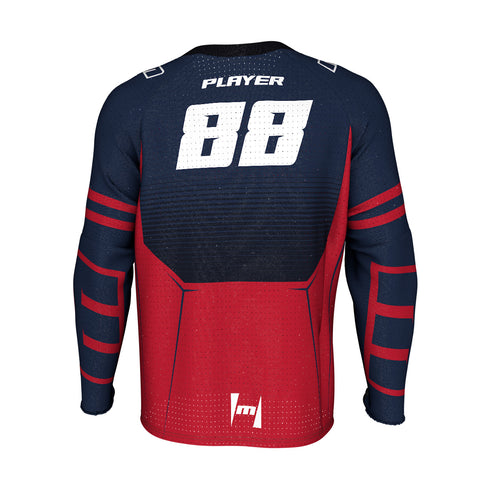 Strike Paintball Jersey - Refine Blue and Red
