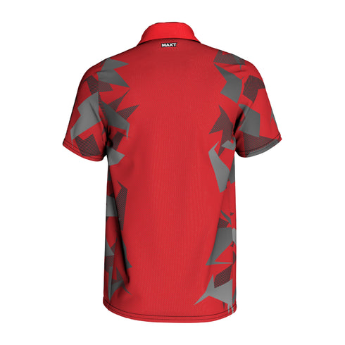Semi-Custom Shooting Jersey - Razor Camo Crimson