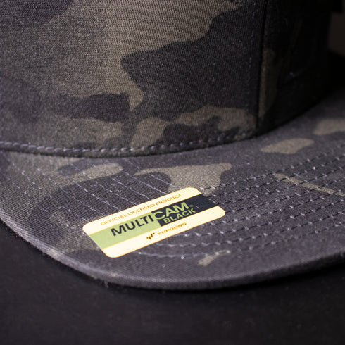 Black MULTICAM® Snapback - Maxt M Logo