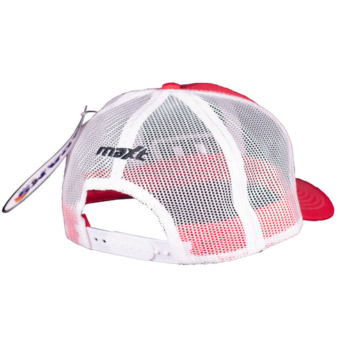 Adams Snapback Red/White - Maxt M Logo