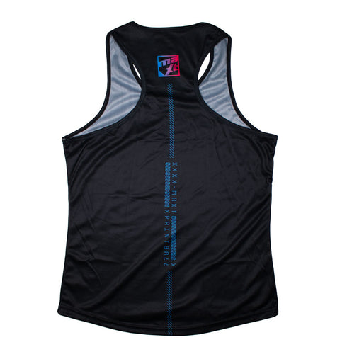 M-Logo Waves Ladies Tank Top