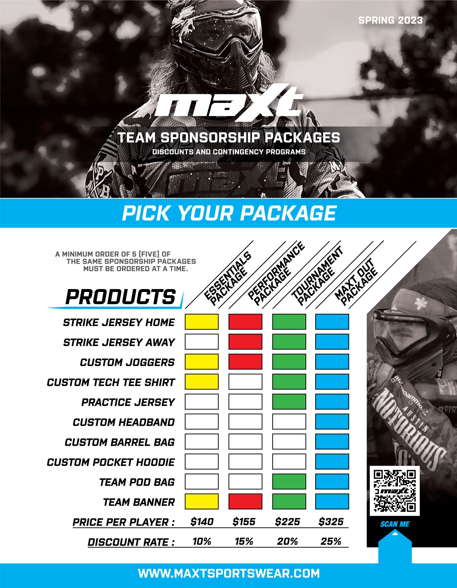 Custom Paintball Jerseys – Maxt Sportswear