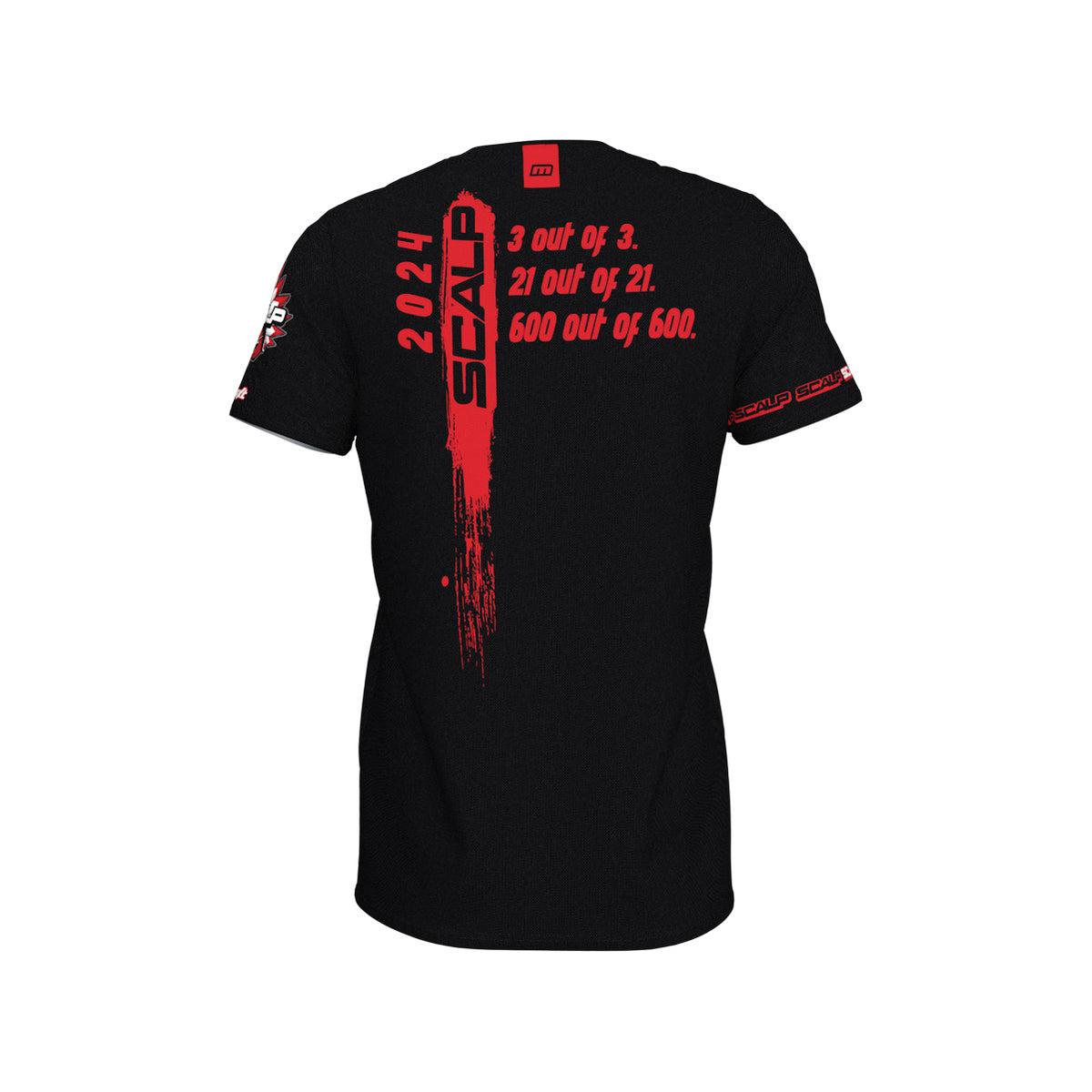 SCALP 2024 Perfect Season Tech Tee - BLACK – Maxt Sportswear